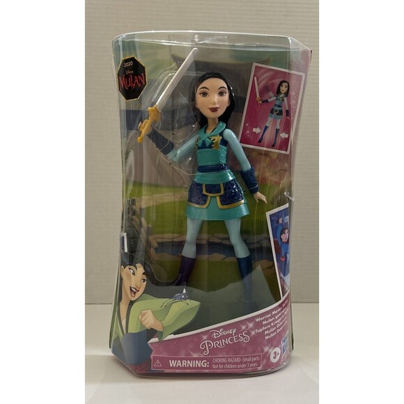 Disney Princess Warrior Moves Mulan Doll 2020 NIB - Picture 1 of 4